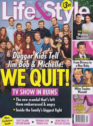 Illustration for article titled This Week in Tabloids: Brangelina Broke Up Too Late for the Mags to Cover It
